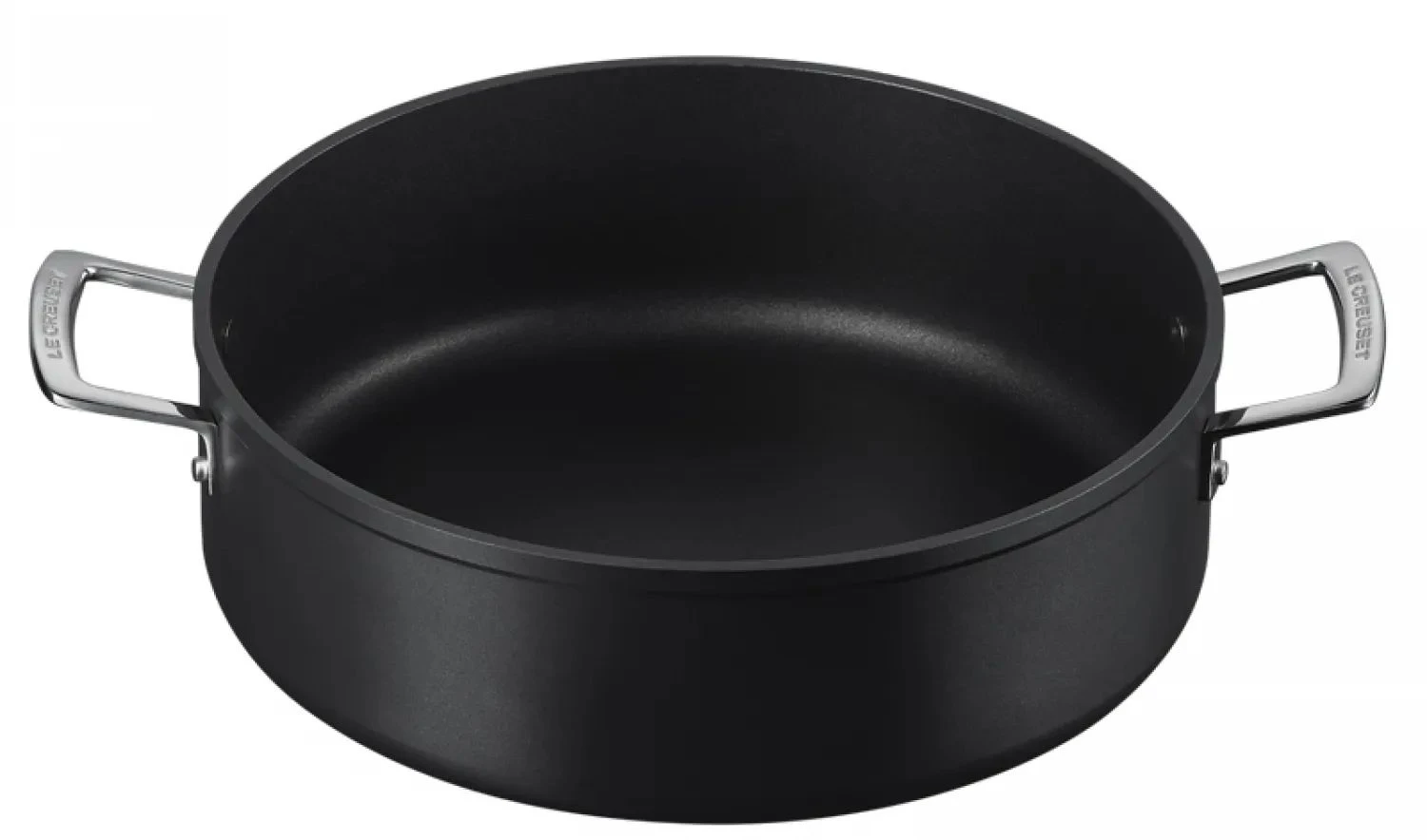 Le Creuset Provencaalse Hapjespan Les Forgées TNS - ø 24 Cm / 3.3 Liter - Standaard Anti-aanbaklaag 2 Le Creuset Provencaalse Hapjespan Les Forgées TNS - ø 24 Cm / 3.3 Liter - Standaard Anti-aanbaklaag - Afbeelding 2