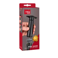 Vacu Vin Wijnpomp Met 2 Wijnstoppers - Wine Saver - Zwart 9 Vacu Vin Wijnpomp Met 2 Wijnstoppers - Wine Saver - Zwart -Keukengerei Verkoop 09814606 Wine Saver Black 1 Pump 2 Stoppers Pack