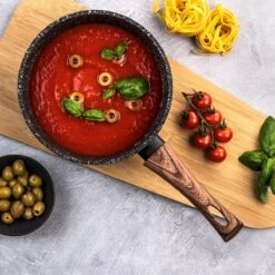 Westinghouse Pannenset Marble Wood (Braadpan ø 24 Cm + Steelpan ø 18 Cm) - Inductie En Alle Andere Warmtebronnen 10 Westinghouse Pannenset Marble Wood (Braadpan ø 24 Cm + Steelpan ø 18 Cm) - Inductie En Alle Andere Warmtebronnen -Keukengerei Verkoop 1200x1200 100