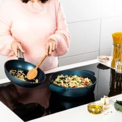 Westinghouse Pannenset Performance - Blauw - 8 Pannen - Complete Pannenset - Inductie En Alle Andere Warmtebronnen -Keukengerei Verkoop 1200x1200 106