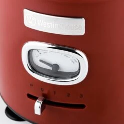 Westinghouse Retro Waterkoker + Broodrooster 4 Sleuven + Blender - Rood -Keukengerei Verkoop 1200x1200 169