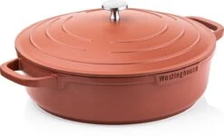 Westinghouse Pannenset Performance (Braadpan + Hapjespan) ø 28 Cm - Rood - Inductie En Alle Andere Warmtebronnen 10 Westinghouse Pannenset Performance (Braadpan + Hapjespan) ø 28 Cm - Rood - Inductie En Alle Andere Warmtebronnen -Keukengerei Verkoop 1200x731