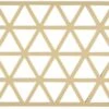 Zone Denmark Pannenonderzetter Triangles - Warm Sand - 24 X 14 Cm