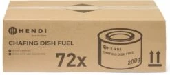 Hendi Brandpasta Voor Chafing Dish - 200 Gram - 72 Stuks -Keukengerei Verkoop 194355 OBW 2022 02 IMGP1501