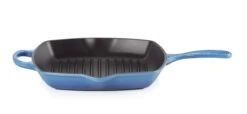 Le Creuset Grillpan Signature - Azure - 26 X 26 Cm - Geëmailleerde Anti-aanbaklaag -Keukengerei Verkoop 20183262200422 alt1