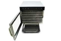 Wartmann Voedseldroger - 6 Laags - Zilver - WM-2206 DH -Keukengerei Verkoop 270236.IN04