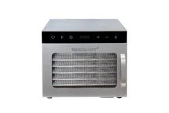 Wartmann Voedseldroger - 6 Laags - Zilver - WM-2206 DH -Keukengerei Verkoop 270236 IN06