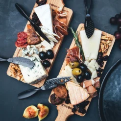 Boska Kaasmessenset Mini Monaco+ Zwart -Keukengerei Verkoop 307088 BOSKACheeseKnifeSetMiniMonaco Black 2 2400x