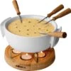 Boska Fondueset Twinkle - 4 Personen - Wit/bruin