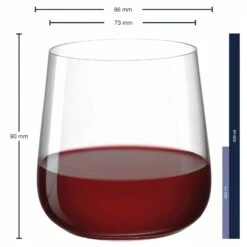 Leonardo Waterglazen Brunelli - 400 Ml - 6 Stuks -Keukengerei Verkoop 4002541664167 01