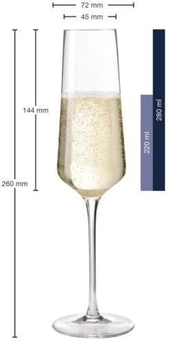 Leonardo Wijnglazenset Puccini (Rode Wijnglazen & Witte Wijnglazen & Champagneglazen) - 18 Delige Set -Keukengerei Verkoop 4045037695504 01 2 1