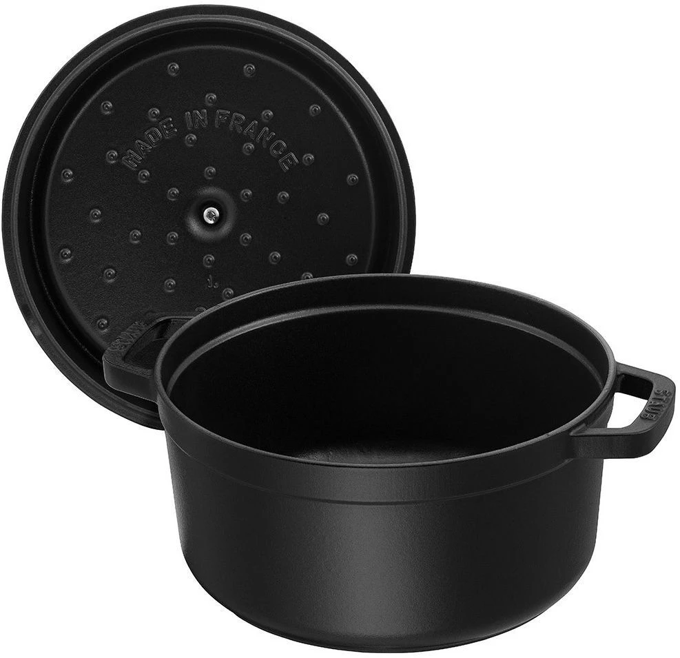 Staub Braadpan / Cocotte - Zwart - ø 26 Cm / 5.2 Liter 3 Staub Braadpan / Cocotte - Zwart - ø 26 Cm / 5.2 Liter - Afbeelding 3