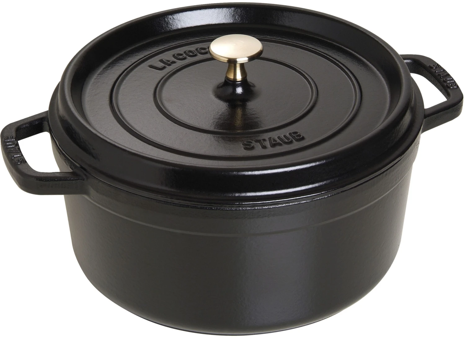 Staub Braadpan / Cocotte - Zwart - ø 26 Cm / 5.2 Liter 1 Staub Braadpan / Cocotte - Zwart - ø 26 Cm / 5.2 Liter