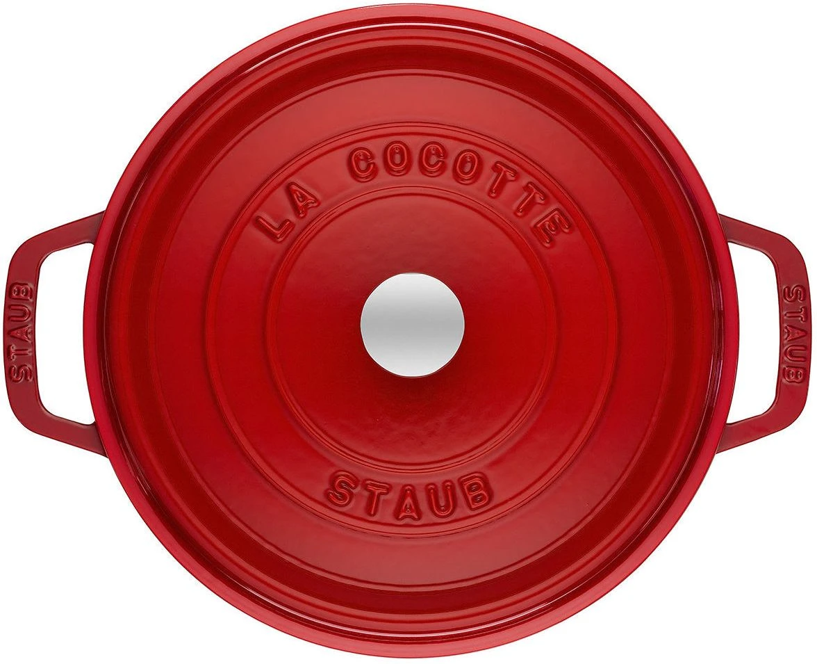 Staub Braadpan / Cocotte - Kersenrood - ø 22 Cm / 2.6 Liter 4 Staub Braadpan / Cocotte - Kersenrood - ø 22 Cm / 2.6 Liter - Afbeelding 4