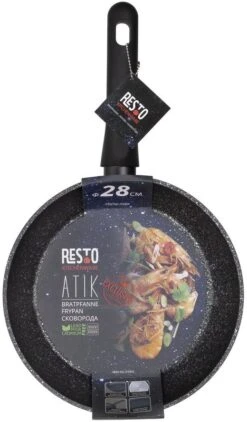 Resto Kitchenware Koekenpan Atik - ø 28 Cm - Standaard Anti-aanbaklaag -Keukengerei Verkoop 4260403577127