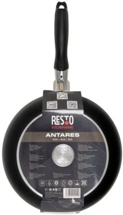 Resto Kitchenware Wokpan Antares - ø 24 Cm - Standaard Anti-aanbaklaag -Keukengerei Verkoop 4260709010120 4