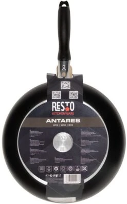 Resto Kitchenware Wokpan Antares - ø 28 Cm - Standaard Anti-aanbaklaag -Keukengerei Verkoop 4260709010137 1