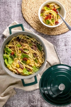 MasterClass Braadpan - Hunter Green - ø 20 Cm / 2.5 Liter - Standaard Anti-aanbaklaag -Keukengerei Verkoop 5057982080273 2