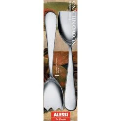 Alessi Saladebestek Nuovo Milano - 5180/14 - Door Ettore Sottsass -Keukengerei Verkoop 5180 14 02