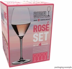 Riedel Rosé Glazen / Champagne Glazen - 4 Stuks -Keukengerei Verkoop 551500055 packaging hGY1DSav
