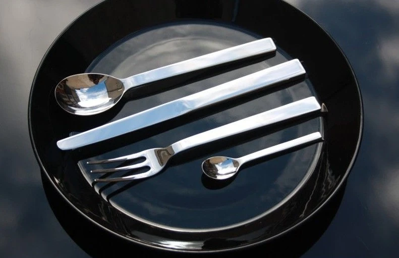 Alessi Dessertmes Santiago - DC05/6 - Door David Chipperfield 2 Alessi Dessertmes Santiago - DC05/6 - Door David Chipperfield - Afbeelding 2