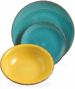 Villa D'Este Serviesset Baita 2 Intensita Doppia - 18-delig / 6 Personen -Keukengerei Verkoop 5907302 m