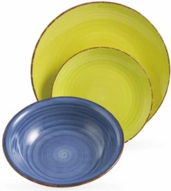 Villa D'Este Serviesset Baita 2 Intensita Doppia - 18-delig / 6 Personen -Keukengerei Verkoop 5907302 n