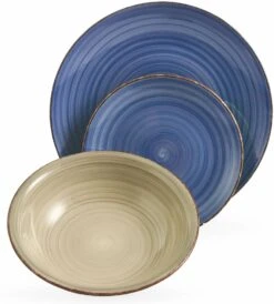 Villa D'Este Serviesset Baita 2 Intensita Doppia - 18-delig / 6 Personen -Keukengerei Verkoop 5907302 o