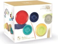 Villa D'Este Serviesset Baita 2 Intensita Doppia - 18-delig / 6 Personen -Keukengerei Verkoop 5907302s