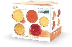 Villa D'Este Serviesset Baita - Sunset - 12-delig / 4 Personen -Keukengerei Verkoop 5909336s