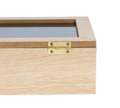 Sakura Tea Theedoos - Hout - 6-vaks - Met Fluweel - 24 X 16 Cm -Keukengerei Verkoop 6 6 vaks 10