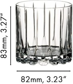 Riedel Whiskey Glazen Rocks - 2 Stuks -Keukengerei Verkoop 641700002 dimensions t0EHcCG7