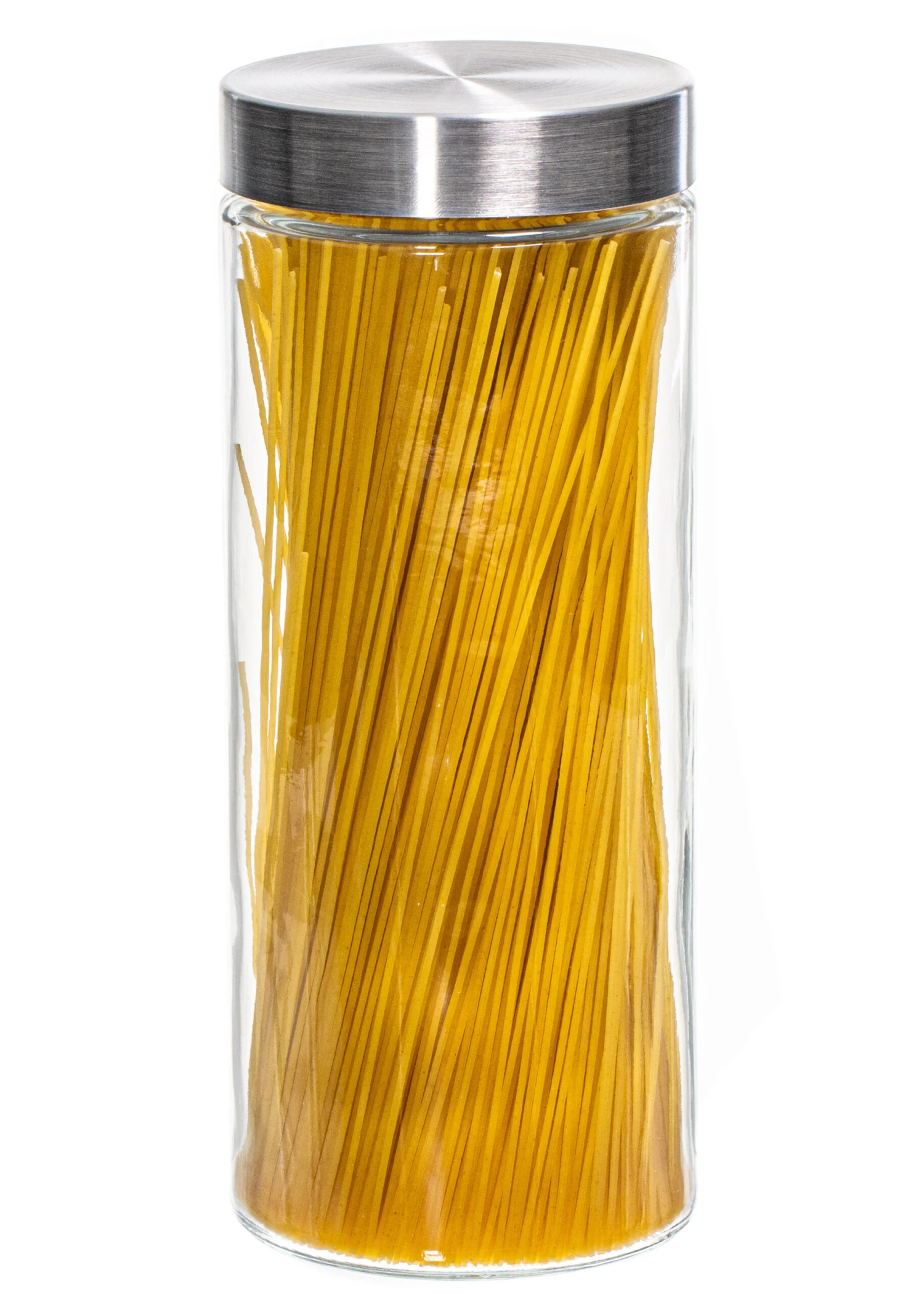 Sareva Voorraadpot - Glas / RVS Deksel - ø 11.5 Cm / 2.2 Liter 1 Sareva Voorraadpot - Glas / RVS Deksel - ø 11.5 Cm / 2.2 Liter