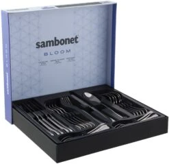 Sambonet Bestekset Bloom - RVS - Monoblock - 24 Delig / 6 Personen -Keukengerei Verkoop 8014808487606 6