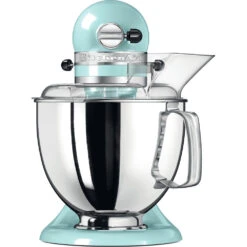 KitchenAid Keukenmachine Artisan - Kantelbare Kop - Ijsblauw - 4.8 Liter - 5KSM175PSEIC -Keukengerei Verkoop 8597015011505B15D 1