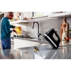 KitchenAid Handmixer - 6 Standen - Onyx Zwart - 5KHM6118EOB -Keukengerei Verkoop 859711634760 1