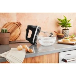 KitchenAid Handmixer - 6 Standen - Onyx Zwart - 5KHM6118EOB -Keukengerei Verkoop 859711634760 2
