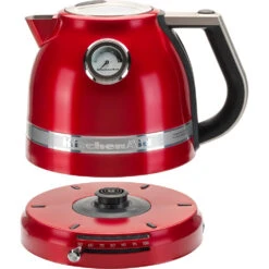 KitchenAid Waterkoker Artisan - Temperatuurregeling - Appelrood - 1.5 Liter - 5KEK1522ECA -Keukengerei Verkoop 8597800012305B15D