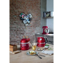 KitchenAid Waterkoker Artisan - Temperatuurregeling - Appelrood - 1.5 Liter - 5KEK1522ECA -Keukengerei Verkoop 8597800012305B15D 1