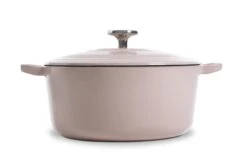 BK Braadpan Bourgogne - Dusky Pink - ø 24 Cm / 4.2 Liter -Keukengerei Verkoop 8718311313673 1