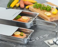 Jay Hill Rookoven - RVS - 28 X 17 X 7 Cm -Keukengerei Verkoop 8720364450847 2