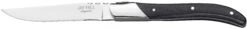 Jay Hill Steakmessen Laguiole - Zwart - 6 Stuks -Keukengerei Verkoop 8720364453473 8