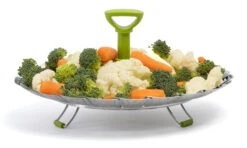 Sareva Stoommandje - RVS - Verstelbaar Van ø 17 - 27 Cm 12 Sareva Stoommandje - RVS - Verstelbaar Van ø 17 - 27 Cm -Keukengerei Verkoop 8720364454647 1