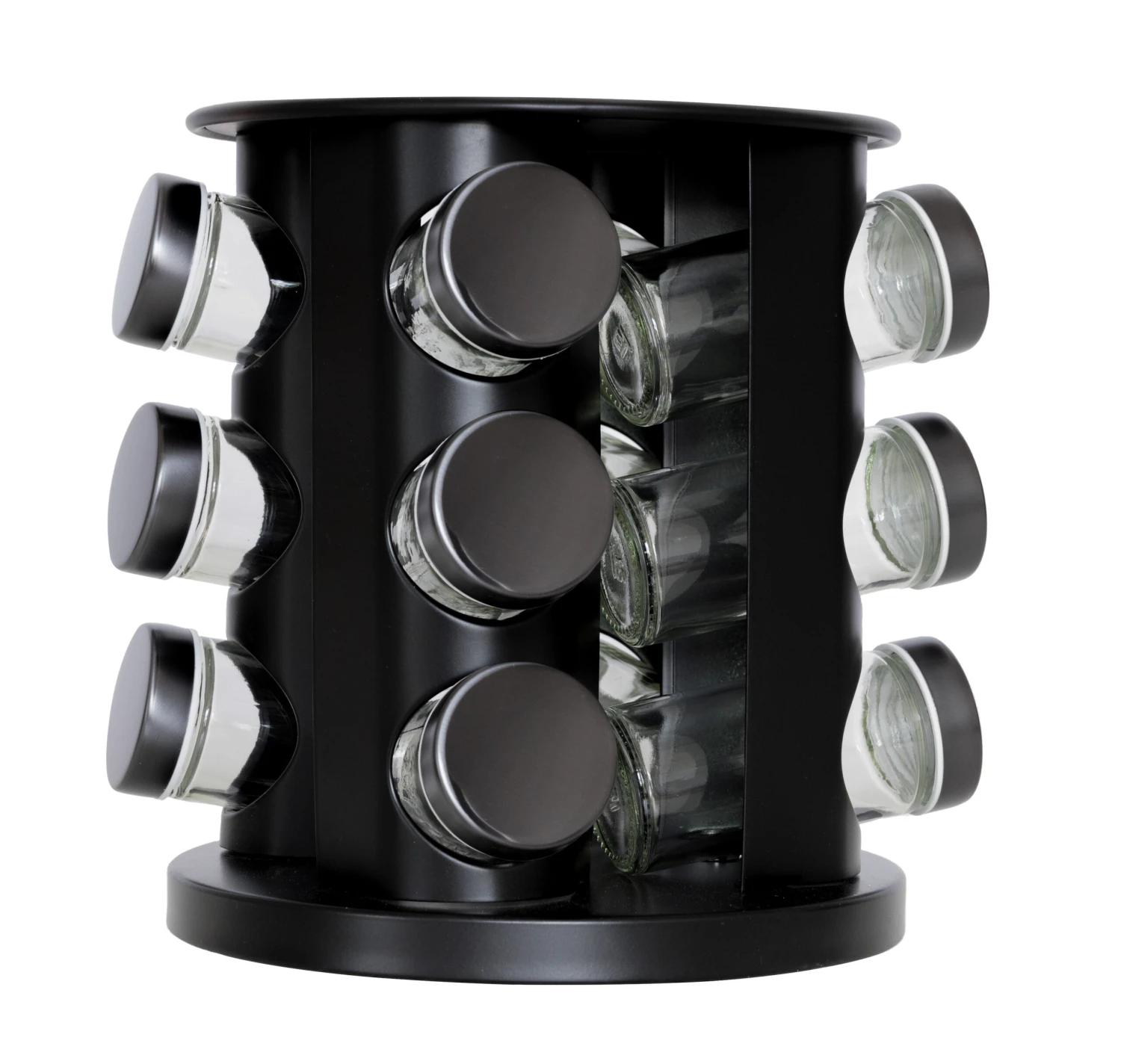 Blackwell Kruidenrek / Kruidencarrousel - Inclusief 12 Kruidenpotjes - Zwart 5 Blackwell Kruidenrek / Kruidencarrousel - Inclusief 12 Kruidenpotjes - Zwart - Afbeelding 5
