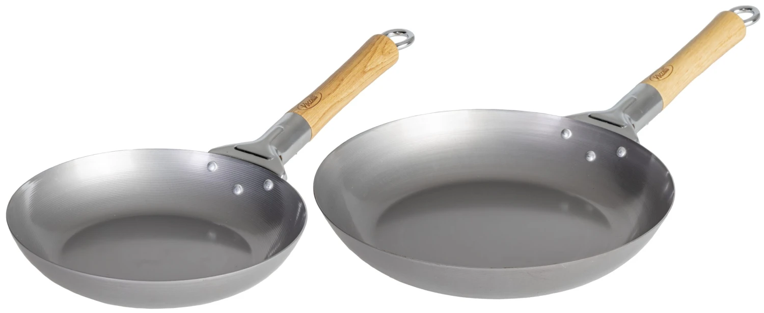 Koekenpannenset Voccelli ø 24 Cm & ø 28 Cm - Zonder Anti-aanbaklaag 1 Koekenpannenset Voccelli ø 24 Cm & ø 28 Cm - Zonder Anti-aanbaklaag
