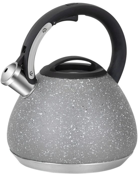 Resto Kitchenware Fluitketel Lyra - Zilver - 2.7 Liter 1 Resto Kitchenware Fluitketel Lyra - Zilver - 2.7 Liter