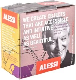 Alessi Melkkan - 9096 - Blauw - 200 Ml - Door Micheal Graves -Keukengerei Verkoop 9096 verpakking 2