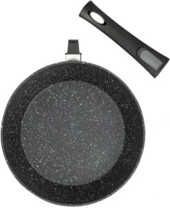 Resto Kitchenware Koekenpan Leo - ø 24 Cm - Standaard Anti-aanbaklaag -Keukengerei Verkoop 93040.4260403577806.ver80