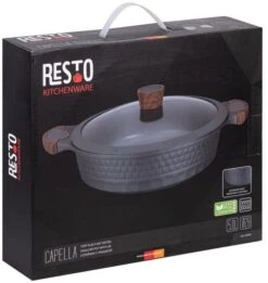 Resto Kitchenware Hapjespan Capella - ø 28 Cm / 4.4 Liter - Standaard Anti-aanbaklaag -Keukengerei Verkoop 93506.4260403579053.ver30