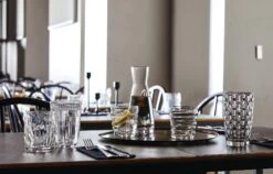 Bormioli Rocco Waterglazen Line - Blauw - 290 Ml - 6 Stuks -Keukengerei Verkoop Bormioli Glas Line Transparant 29 cl 1